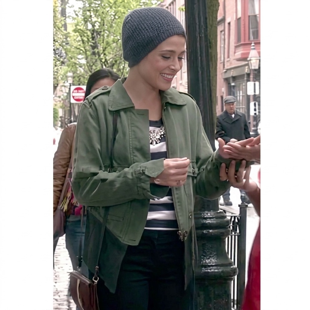 Military Fatigue Green Jacket ASO April Carver From Chasing Life Size Small